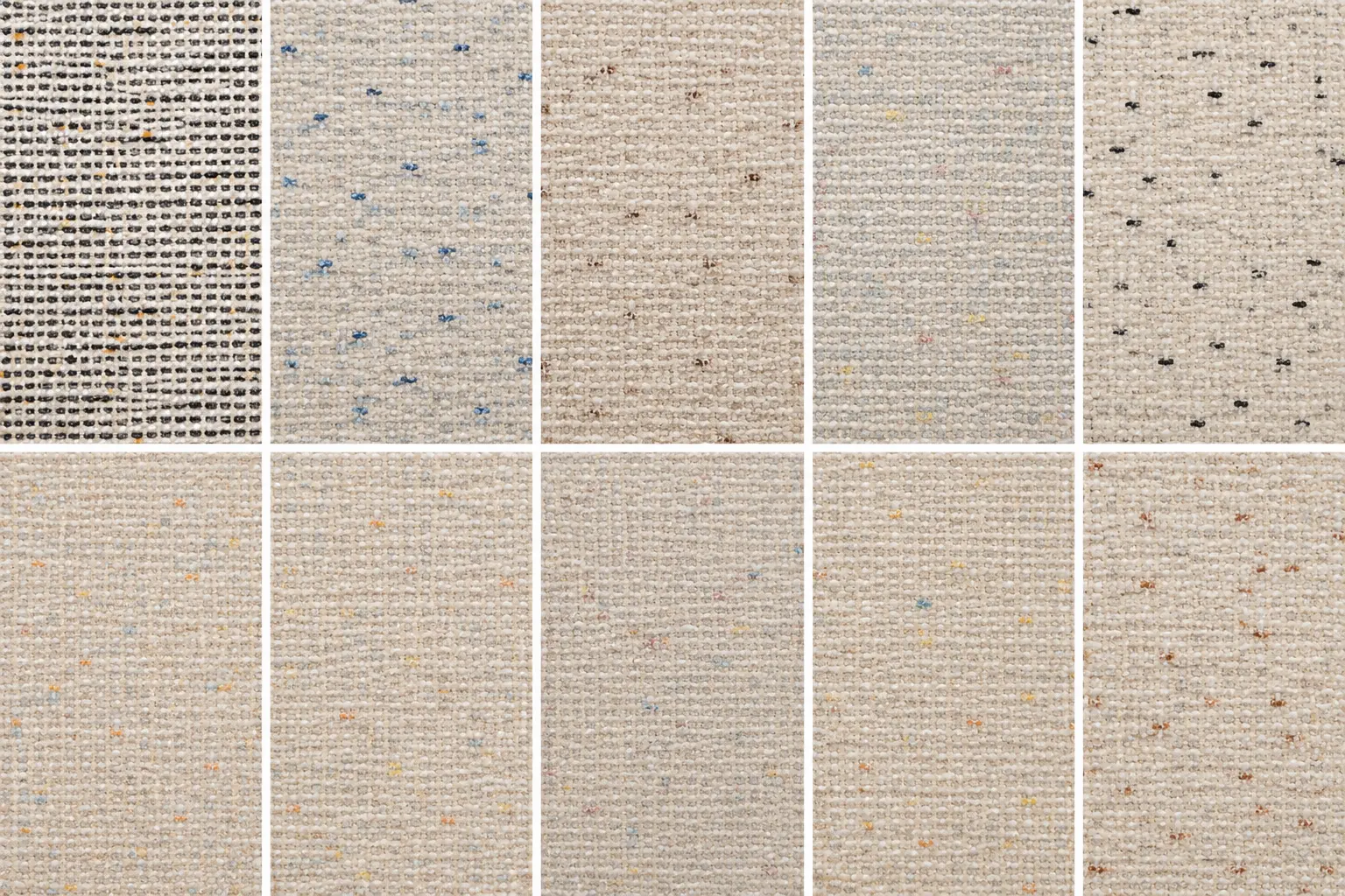 Textured curtain textile